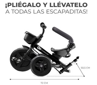Kinderkraft Aveo Bebé Plegable Trike, Bicicleta