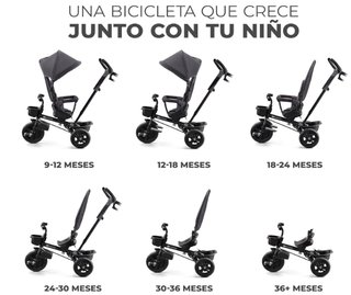 Kinderkraft Aveo Bebé Plegable Trike, Bicicleta