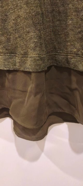 Jersey fino Stradivarius verde M