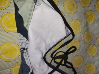 Bikini militar gris y blanco Talla L