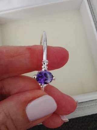 Pulsera Tous Plata y Amatista