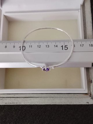 Pulsera Tous Plata y Amatista