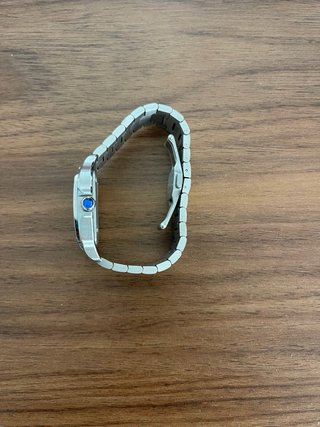 Cartier Santos Diamantes Automático Mediano