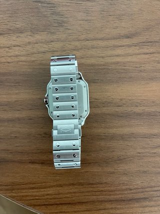 Cartier Santos Diamantes Automático Mediano