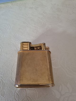 Encendedor Vintage Flaminaire Gentry Chapado Oro