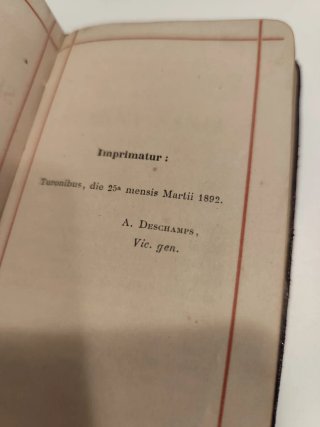 Devocionario antiguo "Oficio de la Semana Santa"