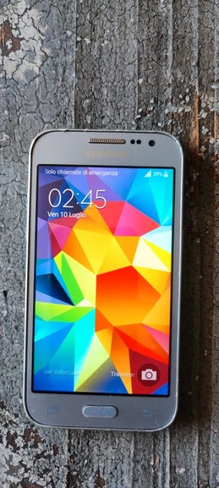 Samsung Galaxy Core LTE Prime Argento