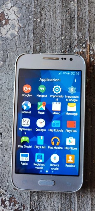 Samsung Galaxy Core LTE Prime Argento