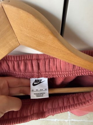 Pantalones Nike Deportivos Marrón y Rosa