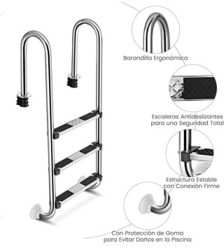 Escalera Piscina Nueva Sin Estrenar