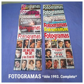Revistas Fotogramas 1989-90-91-92-93-94-95-96-97