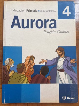 Religión católica Aurora 4o Primaria