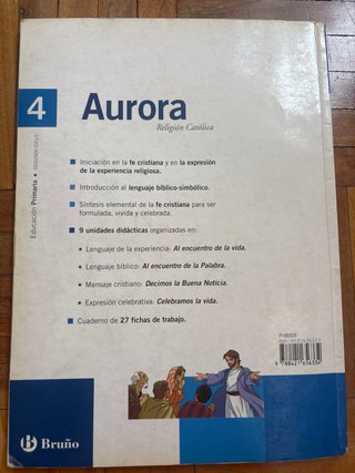 Religión católica Aurora 4o Primaria