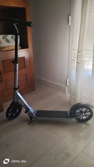 Patinete adulto plegable gris