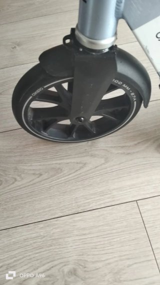 Patinete adulto plegable gris