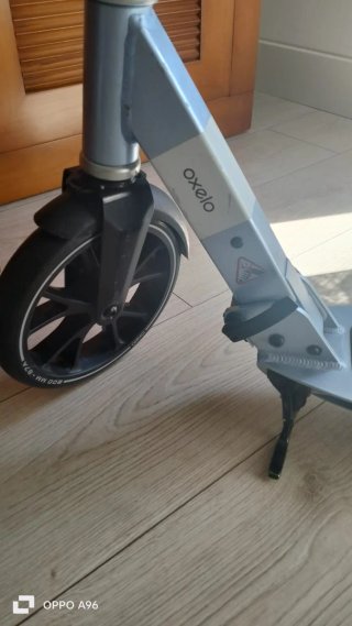 Patinete adulto plegable gris