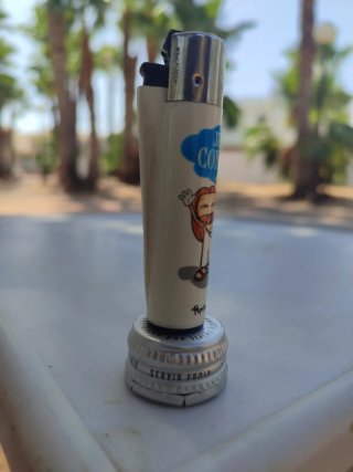 Mechero Clipper Pepita Papaya Jesus's Conquest