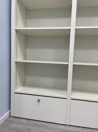 Estantería infantil blanca gran capacidad