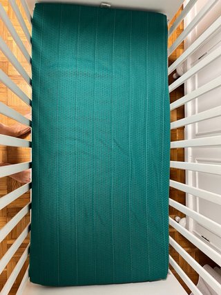 Cuna Ikea Gonatt Blanca con Cajón