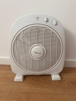 Ventilador Universal Blue Blanco con temporizador