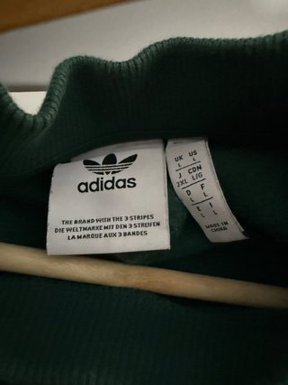 Sudadera Adidas Verde con Logo