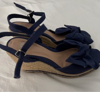 Sandalias Sfera Azul Mujer