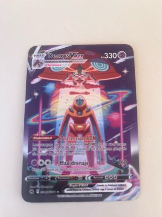 Carta Pokémon Deoxys VMAX 330 PS
