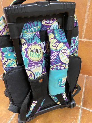 Mochila escolar con ruedas
