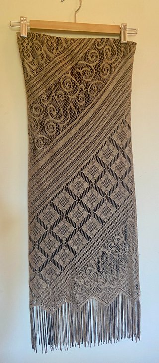 Vestido Vintage Marrón Talla S