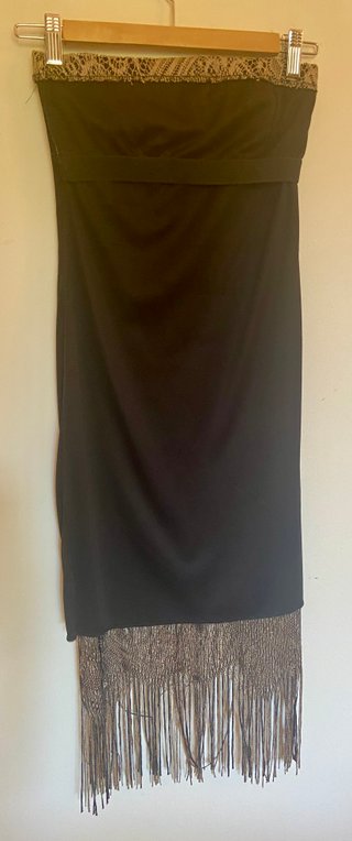 Vestido Vintage Marrón Talla S