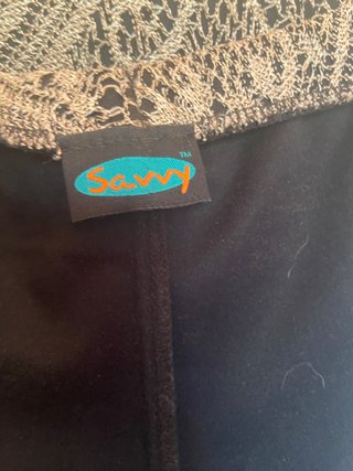 Vestido Vintage Marrón Talla S