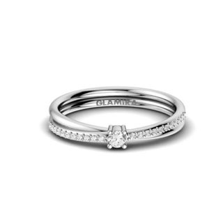 Anillo Plata de Ley Glamira Original