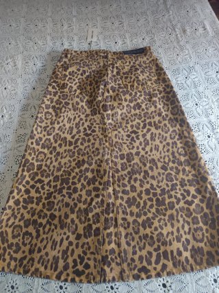 Falda Bimba y Lola Animal Print Larga
