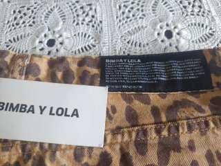 Falda Bimba y Lola Animal Print Larga