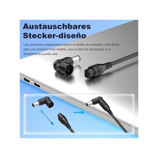 Shefor cargador universal portátil 100W adaptable