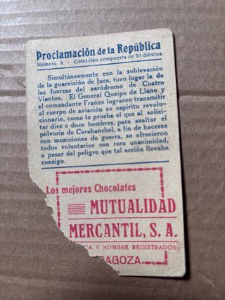 Cromos antiguos 2ª Guerra Mundial