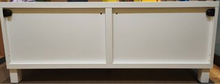 Mueble de salón blanco Ikea