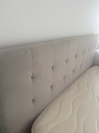 Cama 150x190 con cabecero y colchón