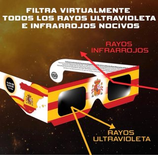 Gafas Eclipse Bandera España