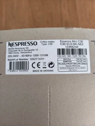 Nespresso Essenza Mini Cafetera ☕ NUEVA