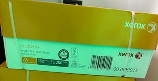 Carta Xerox Colotech+ A3 160g 250 Fogli