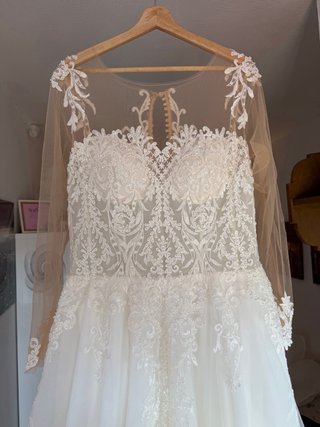 Vestido de Novia Anna Z Barroco Talla 46