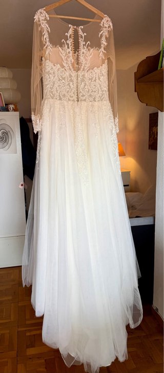 Vestido de Novia Anna Z Barroco Talla 46