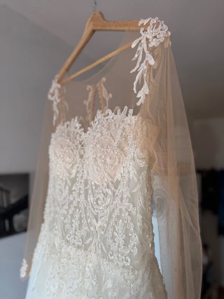 Vestido de Novia Anna Z Barroco Talla 46