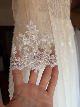 Vestido de Novia Anna Z Barroco Talla 46