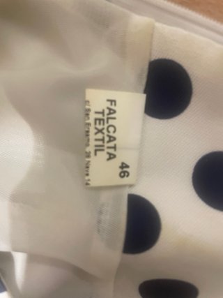 Vestido de fiesta lunares