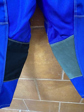 Pantalón Motocross Niño Fox Azul/Blanco Talla 8