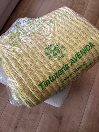 Tappeto in cotone verde pistacchio