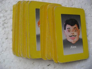 Piezas sueltas juego Quién es Quién MB