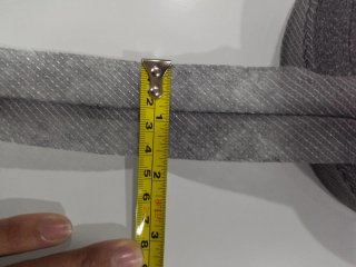 Entretela viés costura invisível